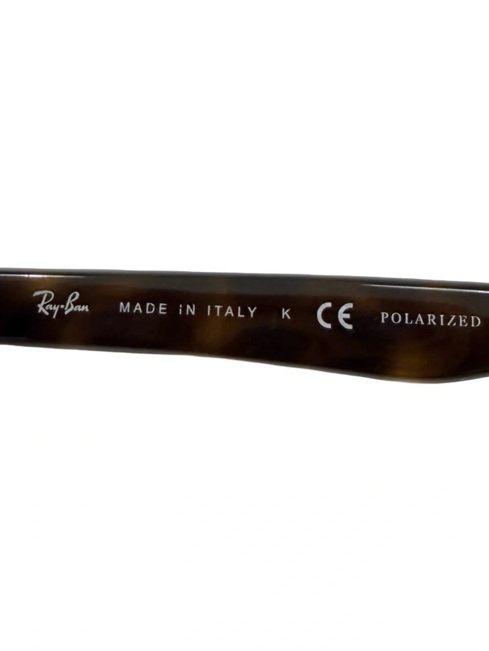 Women Ray-Ban polarized Tortoiseshell Frame with Green Lenses Men's Sunglasses